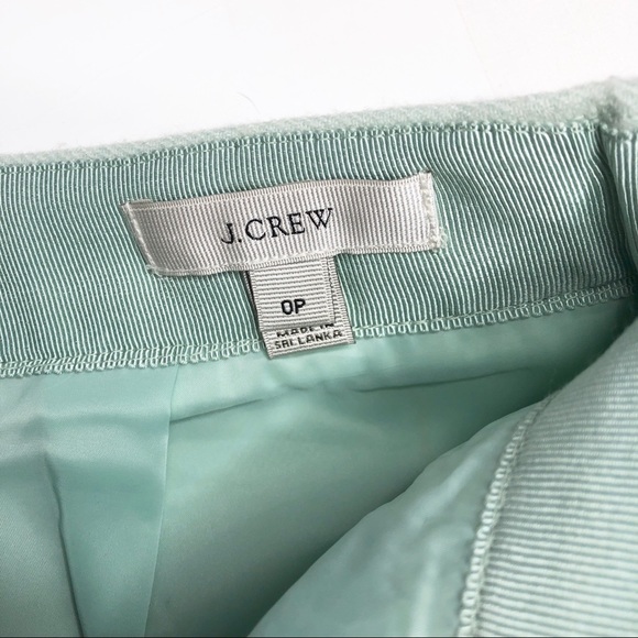 J. Crew mint wool skirt - Picture 5 of 6